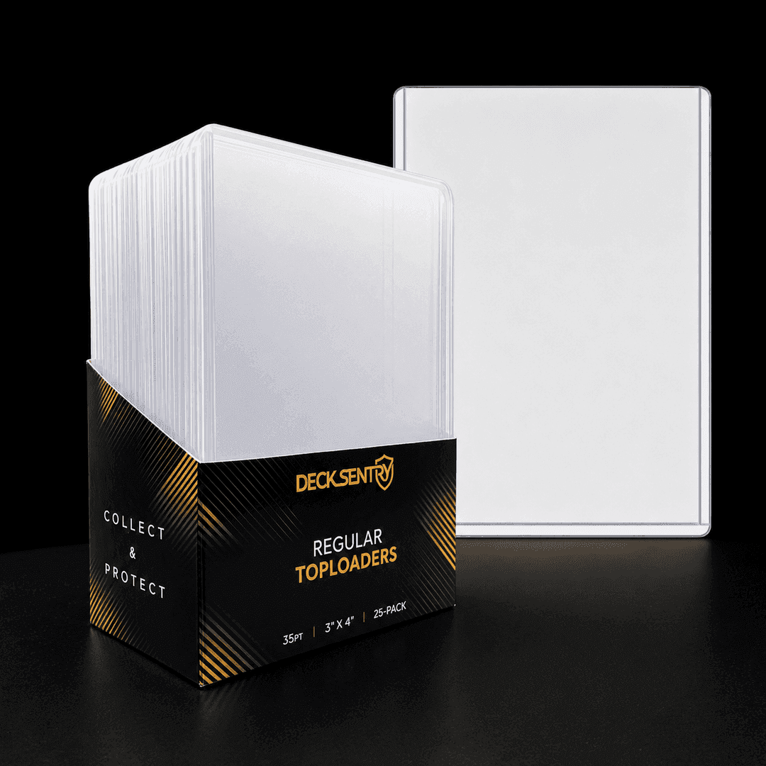 DeckSentry - 35pt Card Toploaders (3" x 4" - 25 pack)