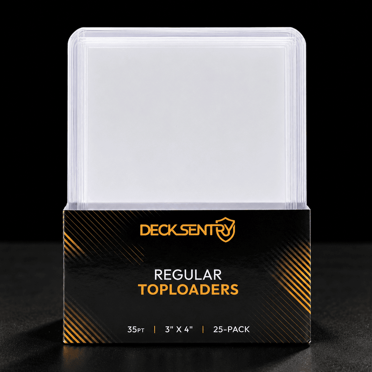 DeckSentry - 35pt Card Toploaders (3" x 4" - 25 pack)